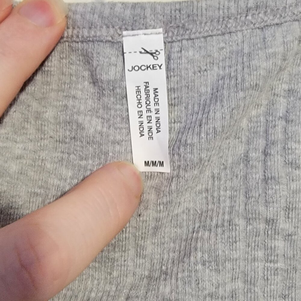 Jockey Rib Tank, Gray, Medium - Picture 4 of 12